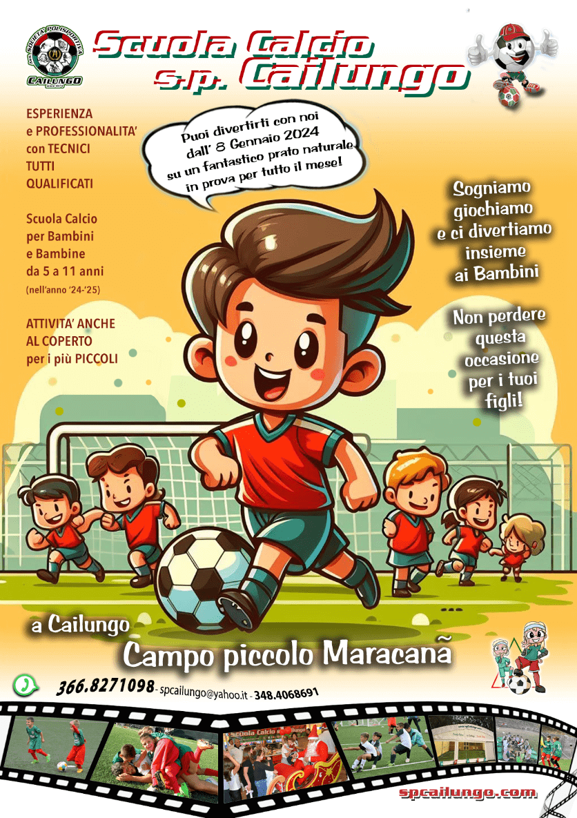 Scuola Calcio sp Cailungo Gennaio24